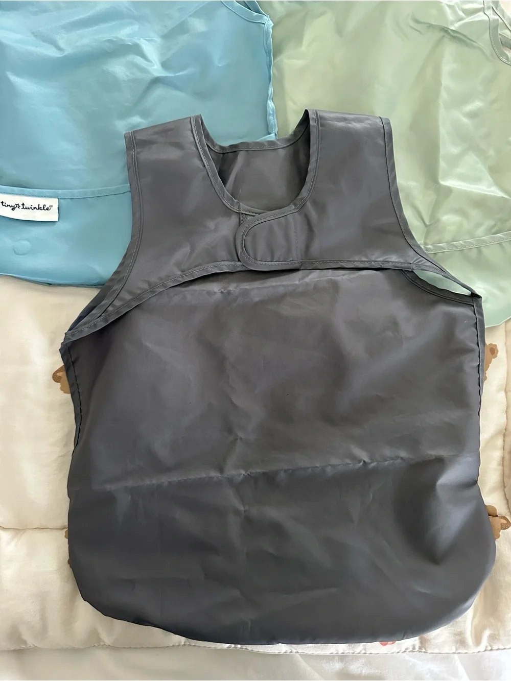 Set of two Tiny Twinkle sleeveless Bibs Size 2-4 years